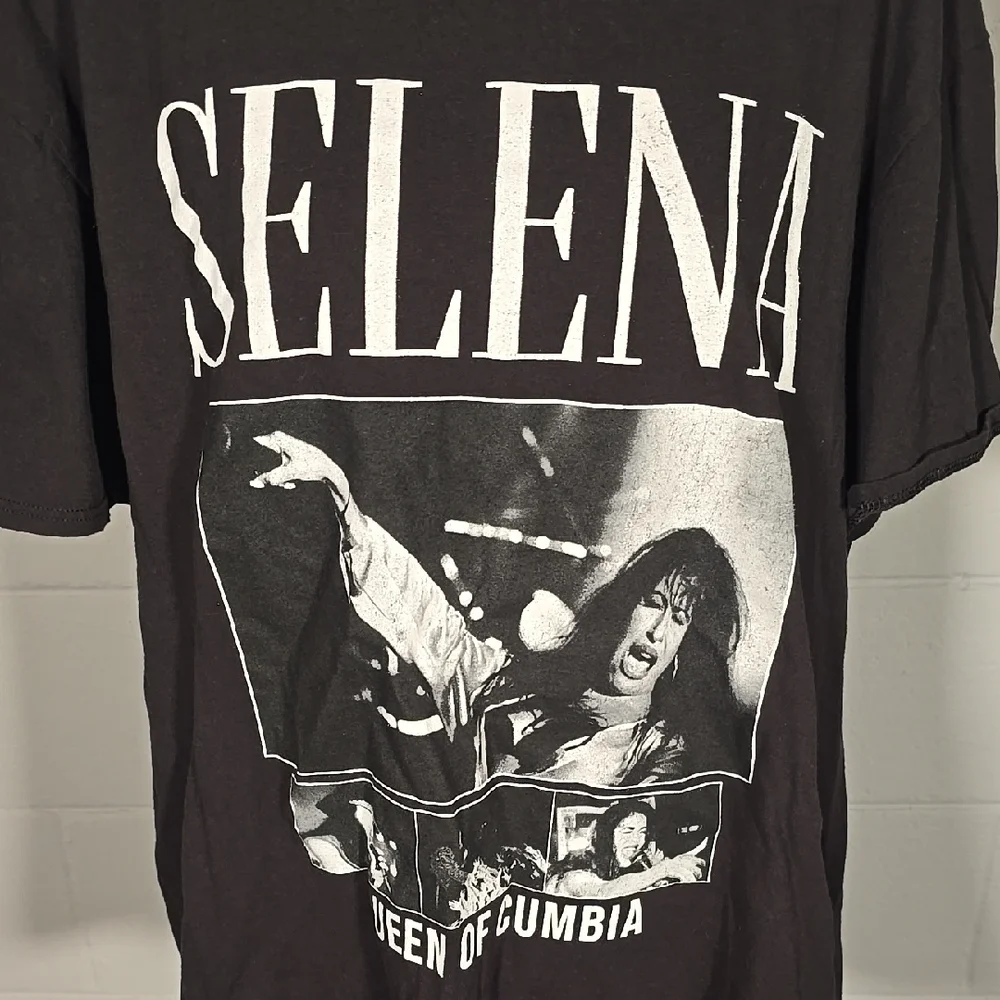 Selena Black Graphic T-Shirt - Picture 2 of 5